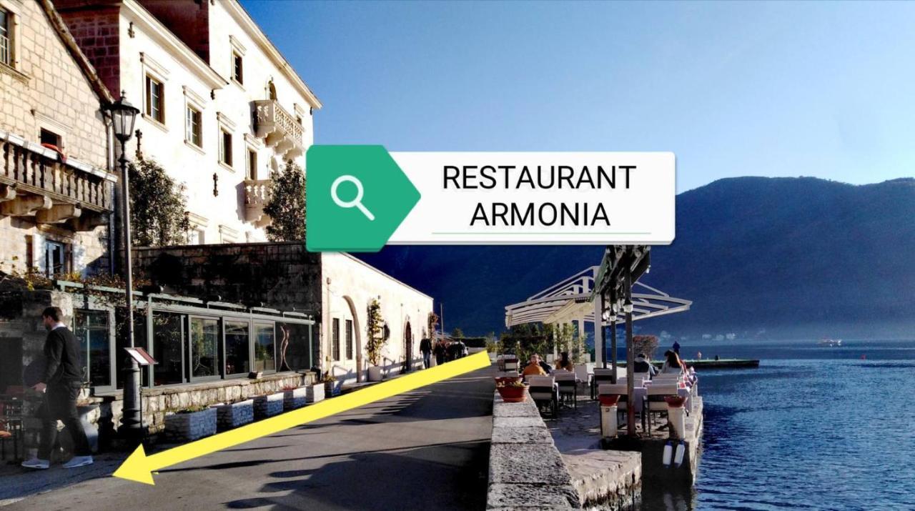 Apartment Mediterraneo Seagull Пераст Екстер'єр фото